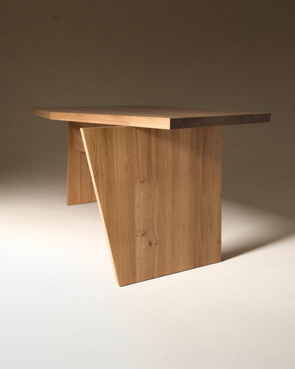 Crooked Desk by Nazara Lazaro For Sale 1