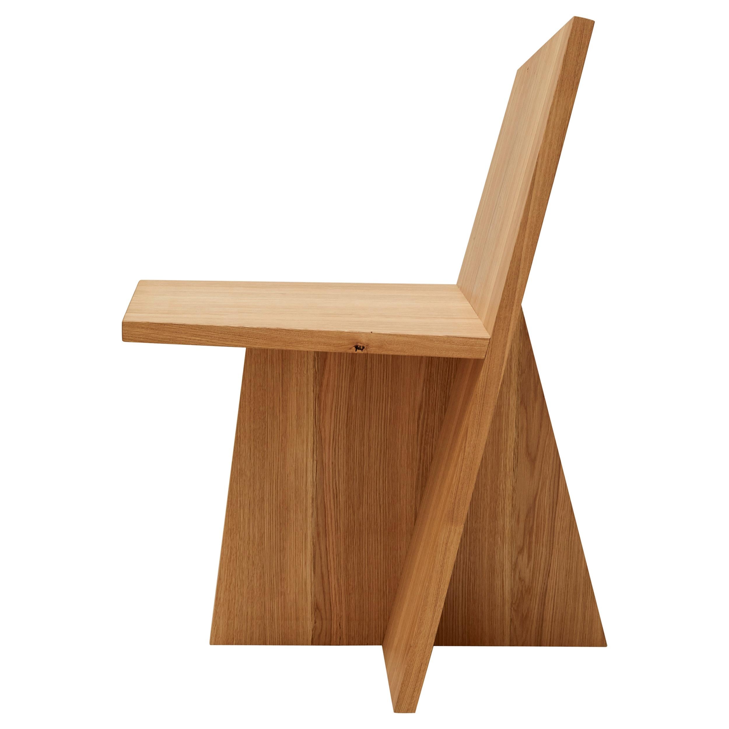 Crooked Dining Chair by Nazara Lázaro For Sale