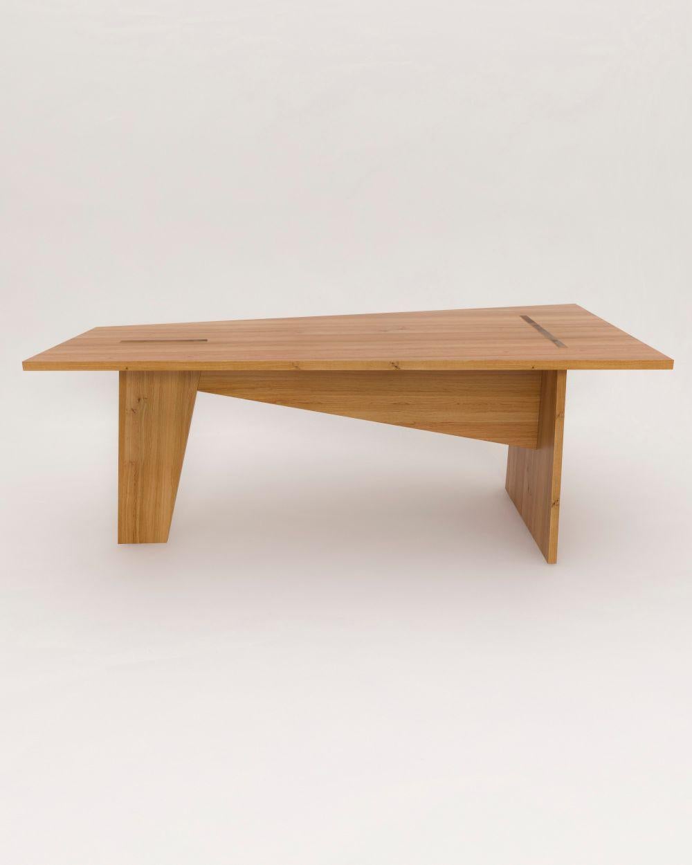 German Crooked Dining Table by Nazara Lazaro For Sale