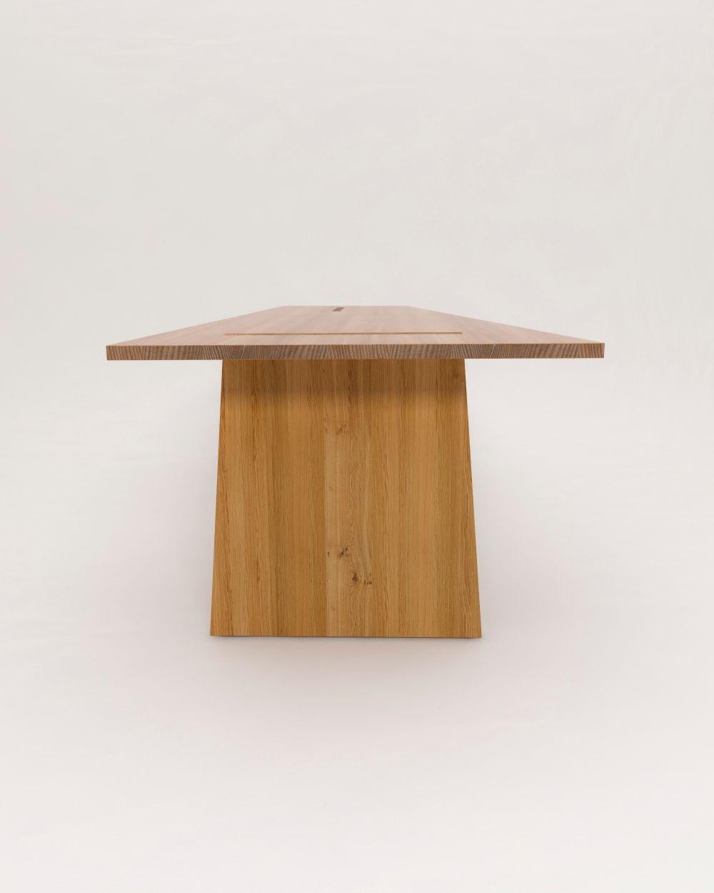 Contemporary Crooked Dining Table by Nazara Lazaro For Sale