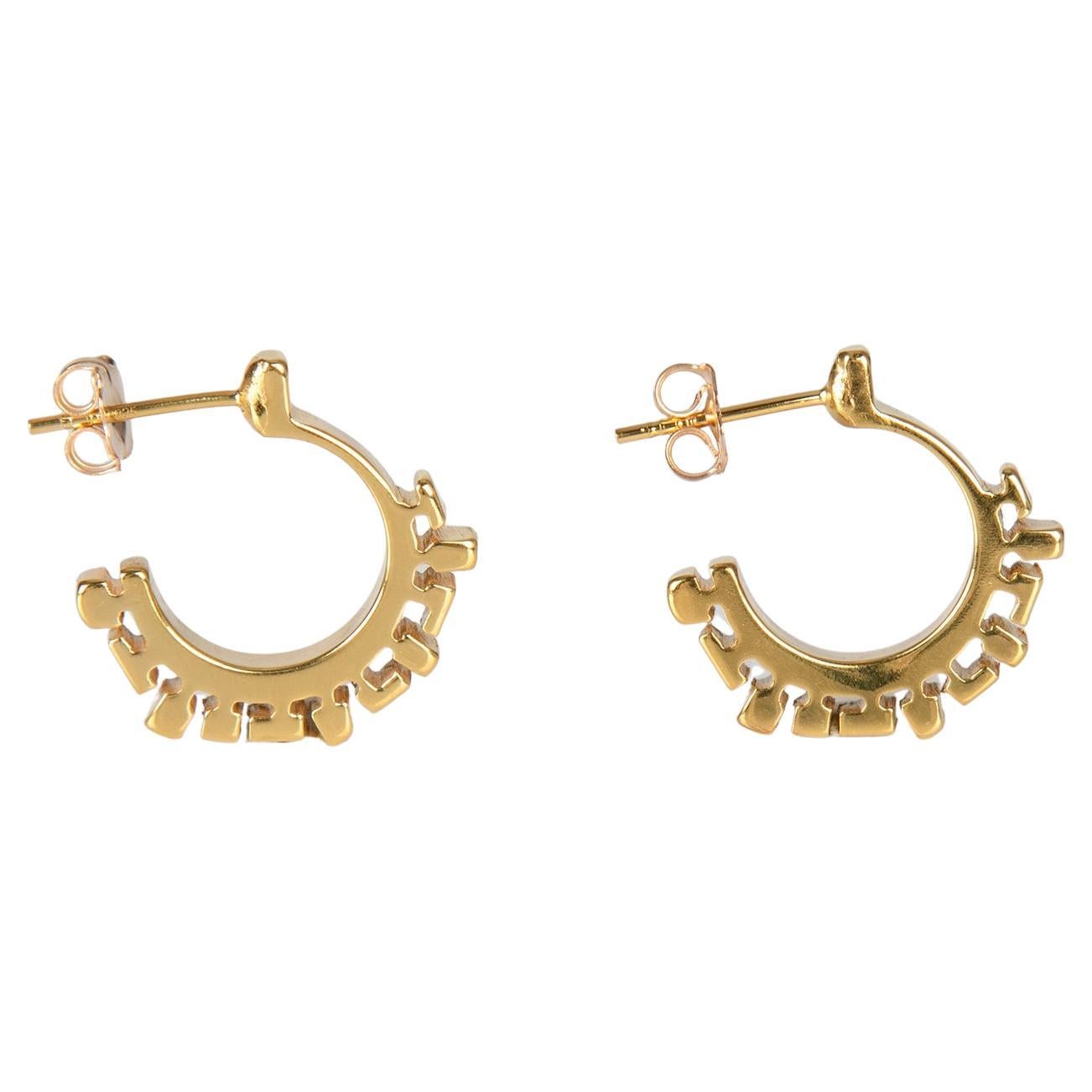 Aggregate 76+ 24k solid gold hoop earrings best - esthdonghoadian
