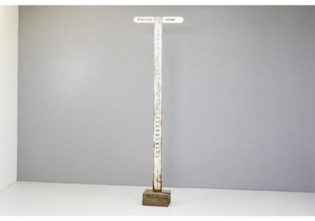 Pine Croquet Scoring Post, 1900s For Sale
