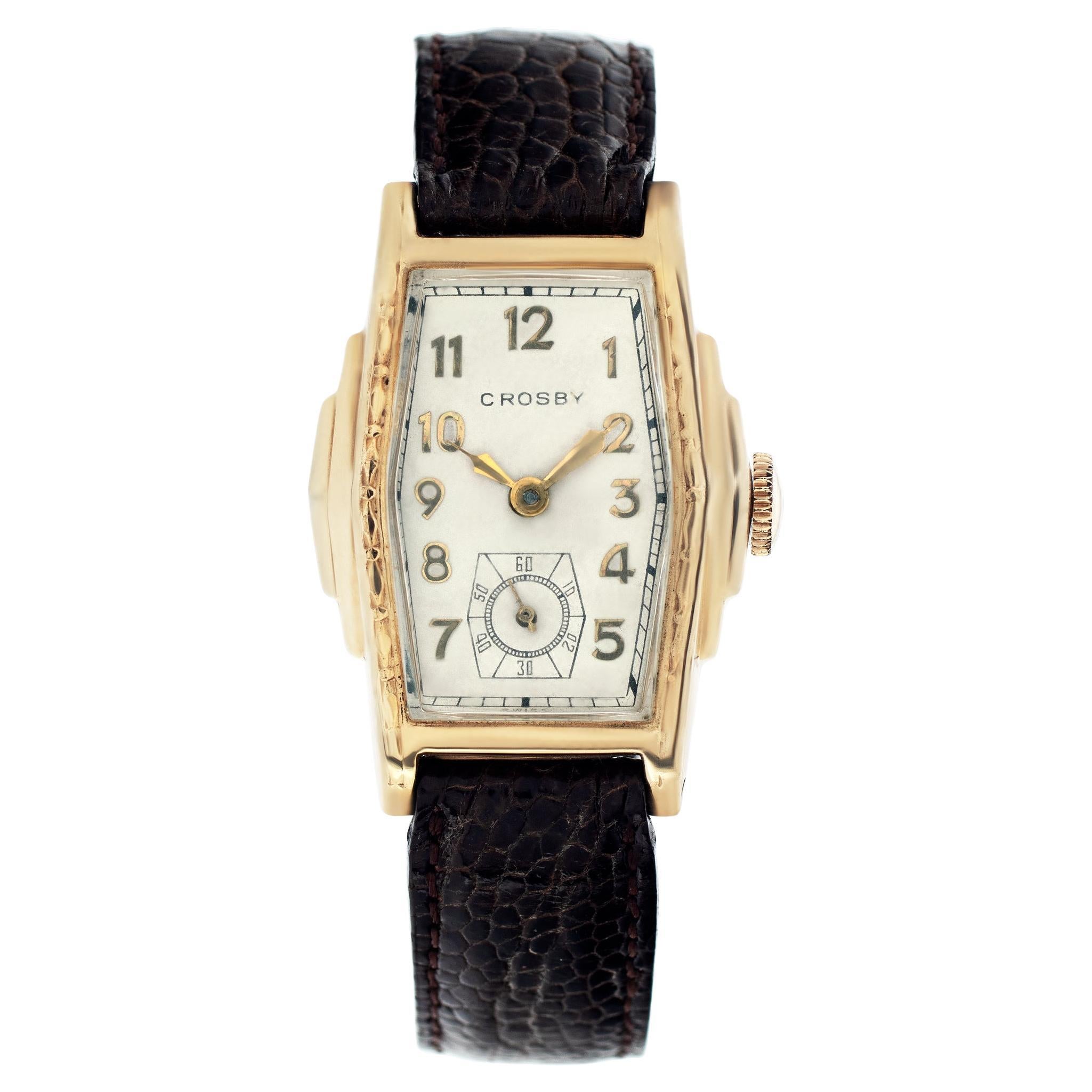 Référence de montre-bracelet manuelle Crosby W4301