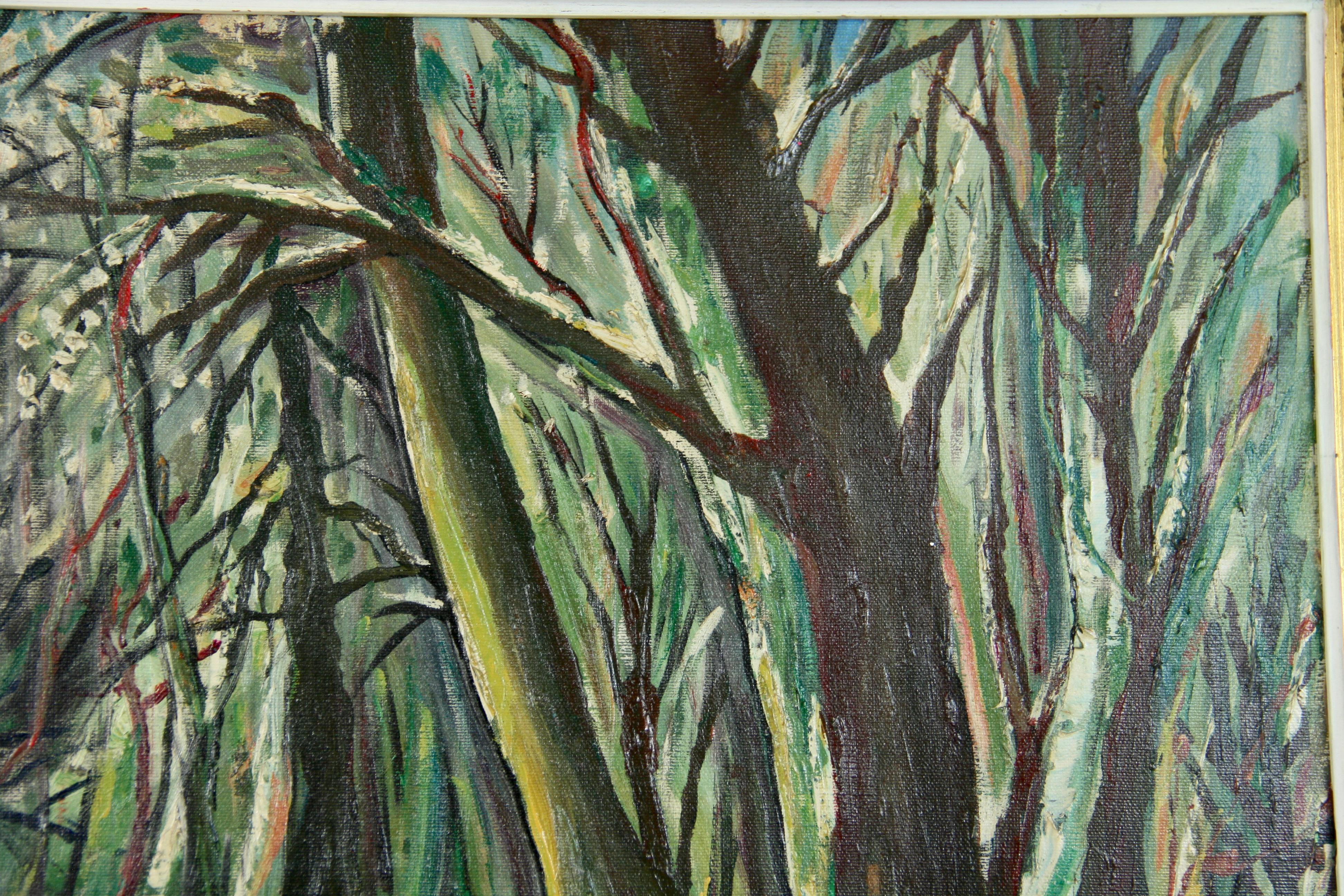 #5-3491 Olio su tela Wood applicato a una tavola, esposto in una cornice in legno dorato
Firmato da Crossetti in basso a destra.
Dimensioni dell'immagine 19,50 H. x 23 L.