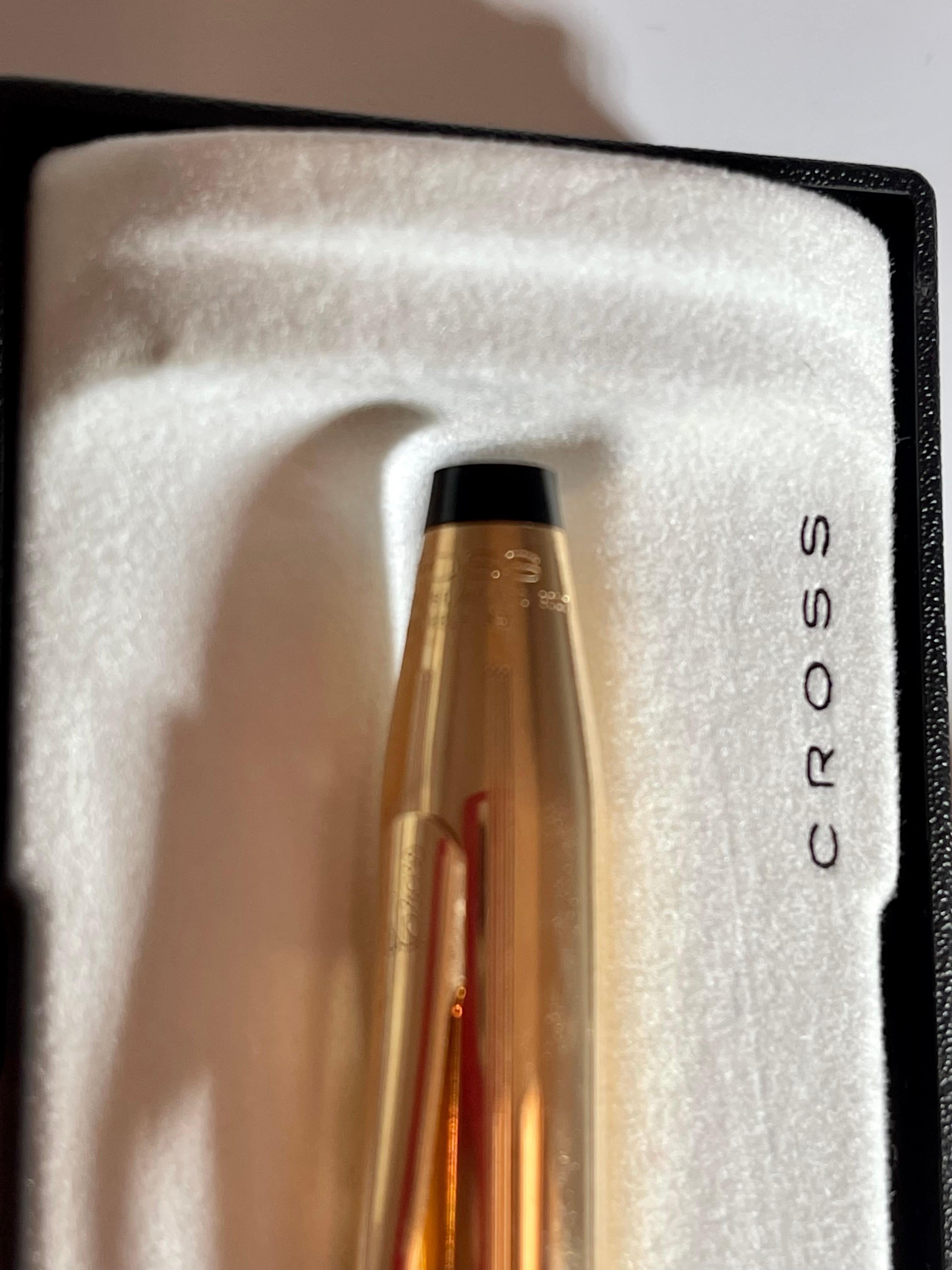 Cross 14KT Gold Filled Century II Selectip Rollerball Pen New in Box 1