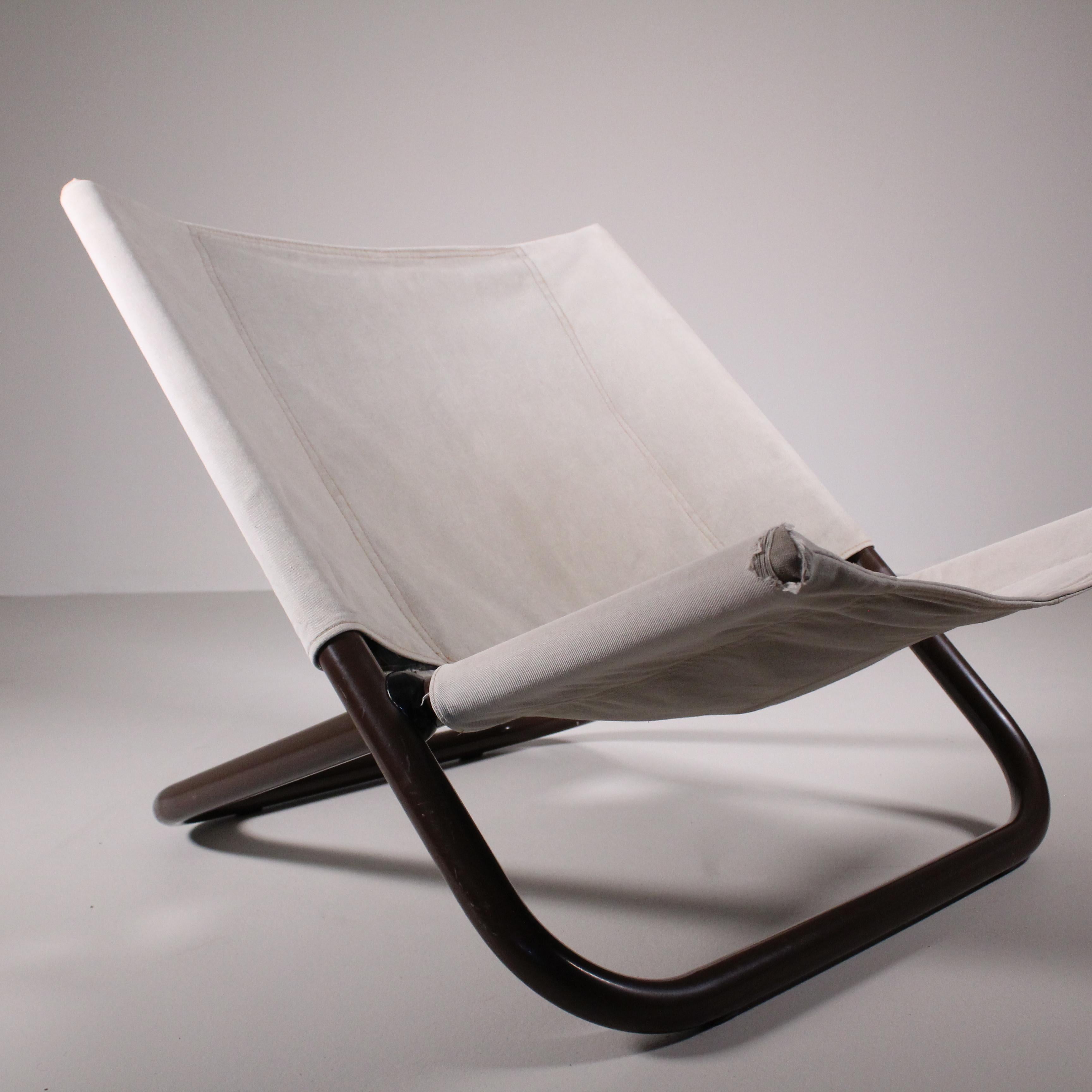 Cross armchair, Marcello Cuneo, Arflex 1960 circa For Sale 4
