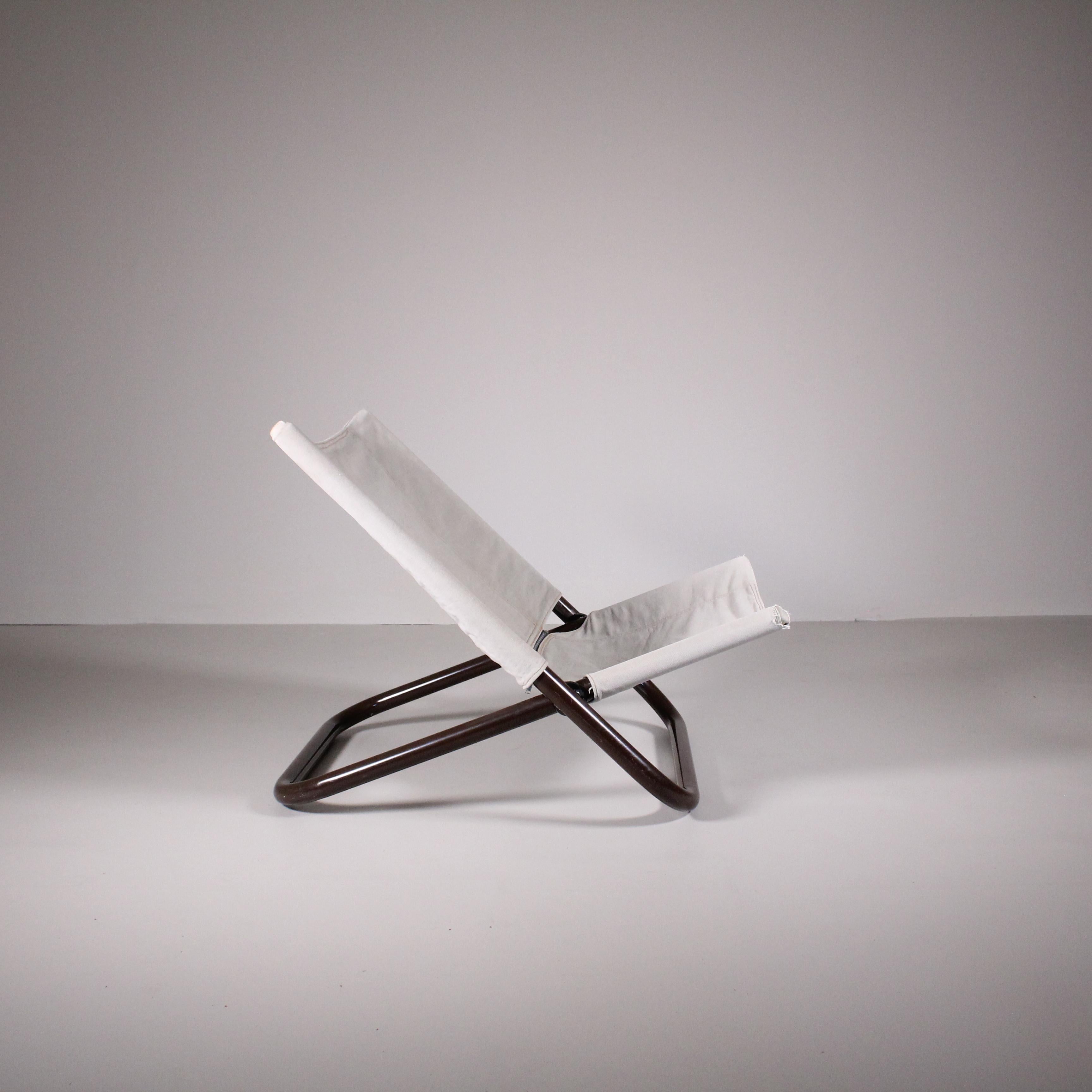Cross armchair, Marcello Cuneo, Arflex 1960 circa In Good Condition For Sale In Milano, Lombardia