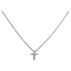 Cross Diamond Pendant Necklace