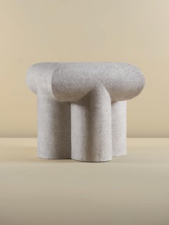 Cross Legged Ceramic Table by Rino Claessens