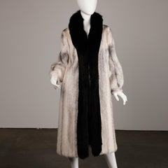 Cross Mink + Fox Fur Coat