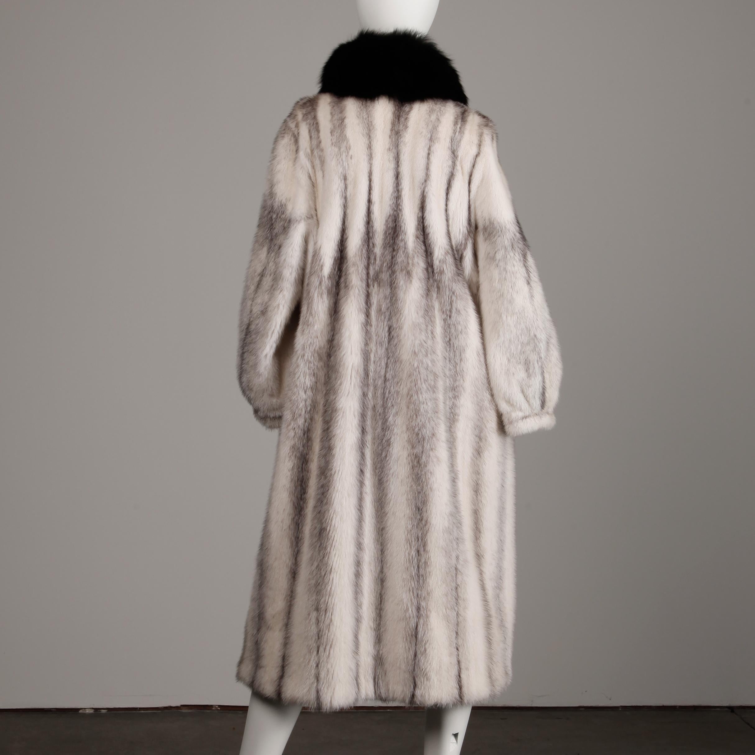 Women's Cross Mink + Fox Fur Coat