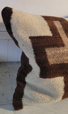 Cross Pattern Navajo Waving Bolster Pillow
