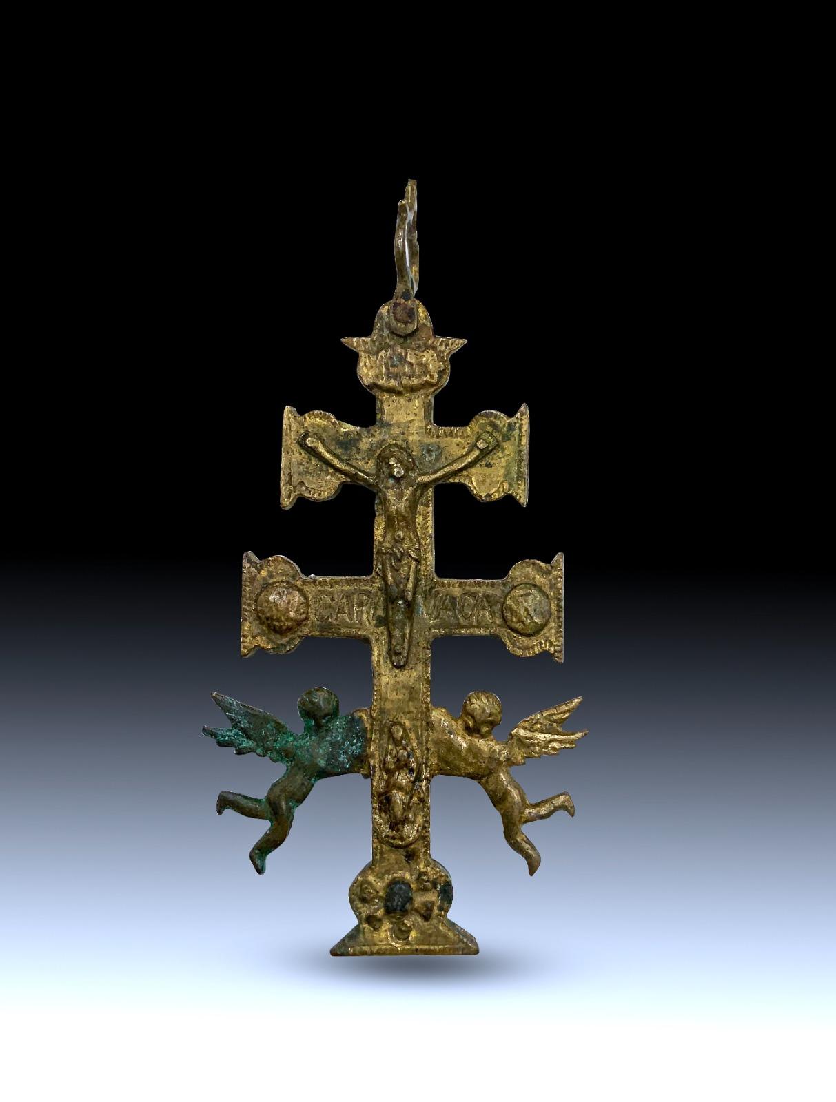 Kreuz von Caravaca aus dem 17. Jahrhundert im Zustand „Gut“ im Angebot in Madrid, ES