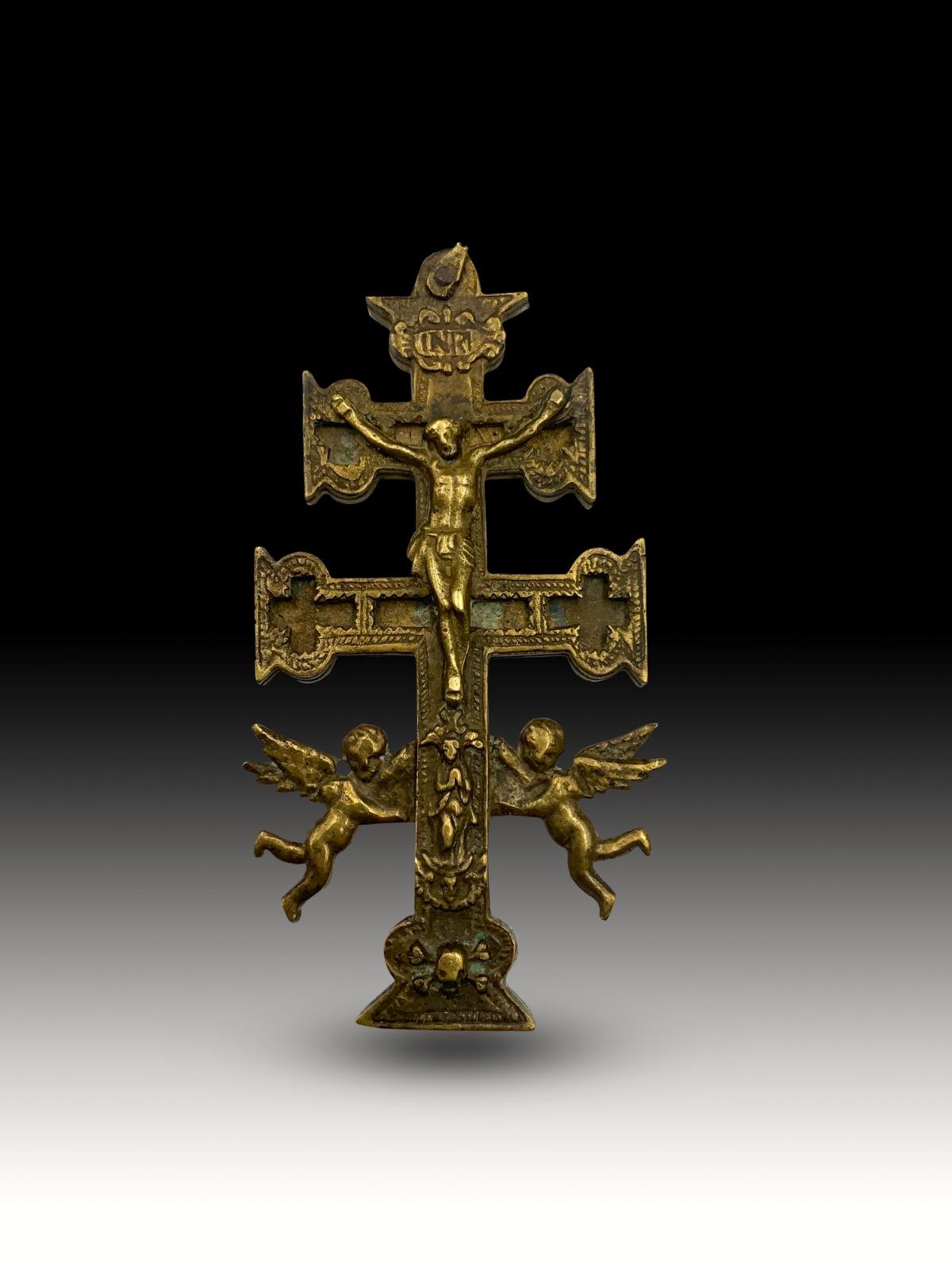 Cross of Caravaca 17th Century In Good Condition For Sale In Madrid, ES