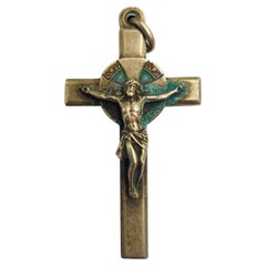 Kreuz aus dem 19. Jahrhundert mit Reliquien von Ordensleuten: Antonio María Claret