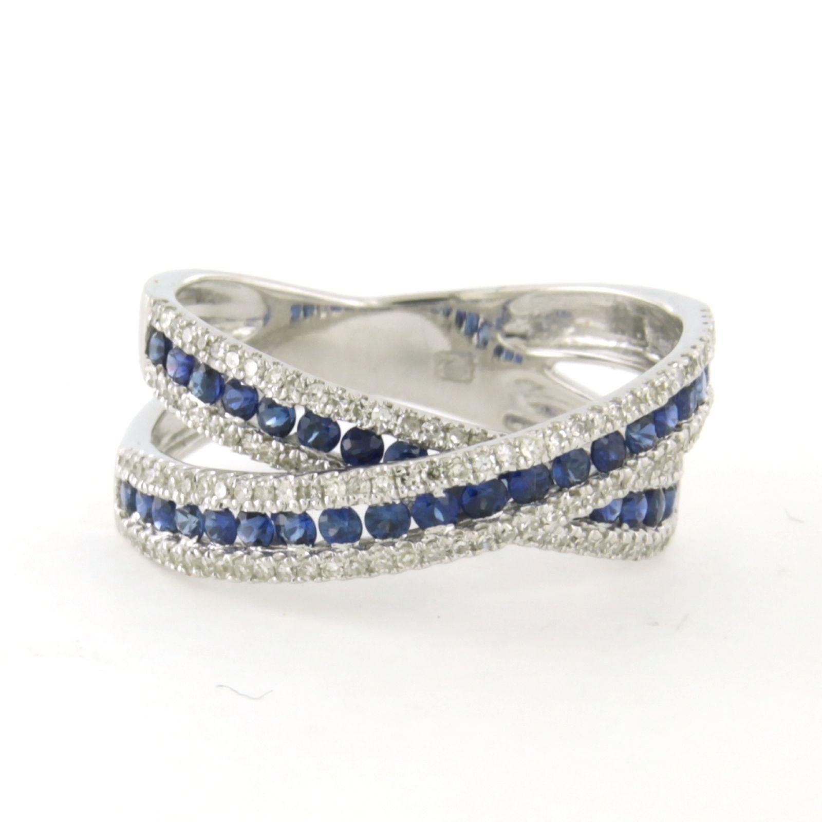 Bague en or blanc 14k sertie d'un saphir jusqu'à 1.00ct et d'un diamant taille unique jusqu'à 0.50ct - F/G - VS/SI - taille de bague US 7 - EU 17.25(54)

description détaillée :

La partie supérieure de l'anneau mesure 8,0 mm de large et 4,0 mm de