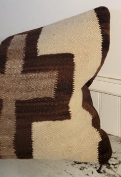 Cross Pattern Navajo Weaving Pillow