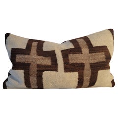 Cross Pattern Navajo Weaving Pillow