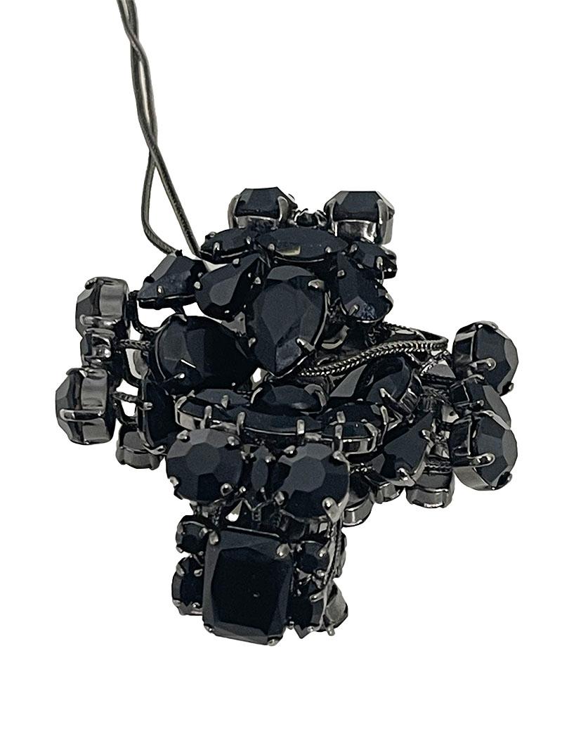 Italian Cross pendant necklace by Gianfranco Ferré, Italy For Sale