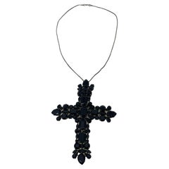 Cross pendant necklace by Gianfranco Ferré, Italy