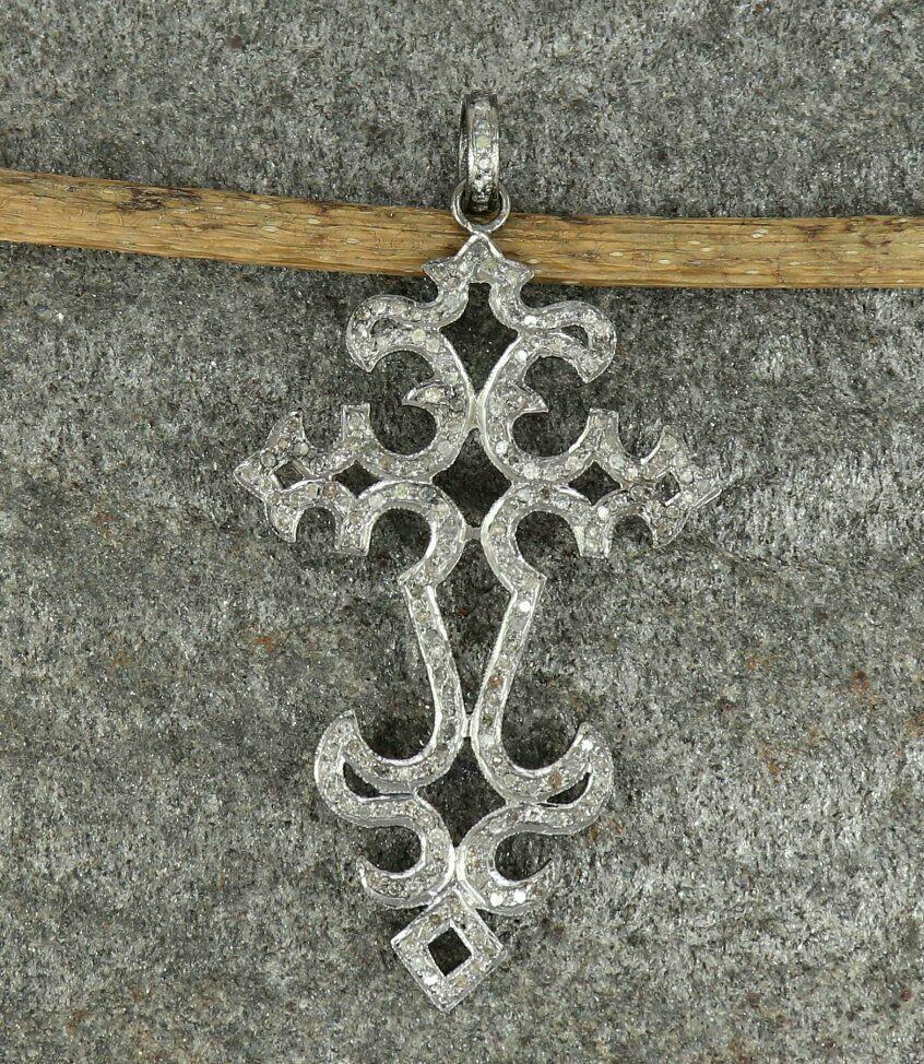 Cross Pendant Pave Diamond 925 Silver Religious Diamond Necklace
Diamond Weight
1.78 Cts Approx
Gross Weight
8.41 Grams Approx
Main Stone
Diamond
Base Metal
Sterling Silver
Metal
Sterling Silver
Metal Purity
925
Shape
Cross
925 Silver Weight
8.05
