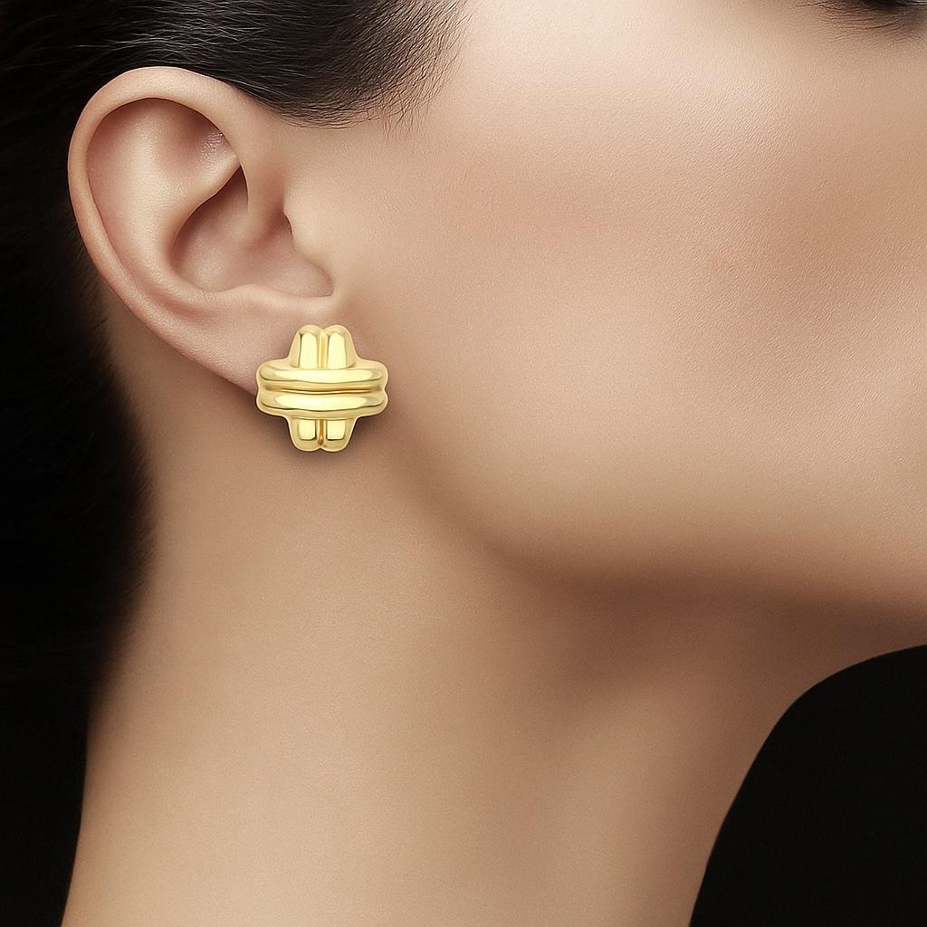 ♥ Sommaire du produit ♥

Détails : Boucles d'oreilles en forme de croix
MATERIAL : Or jaune 14k
Dimensions : 28MM
Poids : 8 grammes
Fermeture : Omega Clip-On

Les boucles d'oreilles sont en or jaune 14k massif, non plaqué ni rempli.