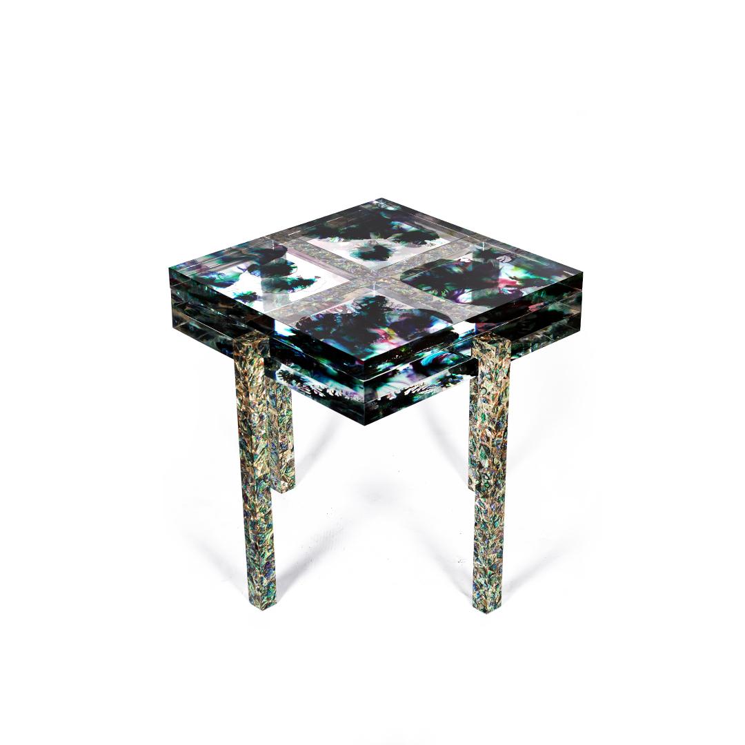 Other Cross The Sea 2 Side Table by Jean Pascal Levy-Trumet For Sale