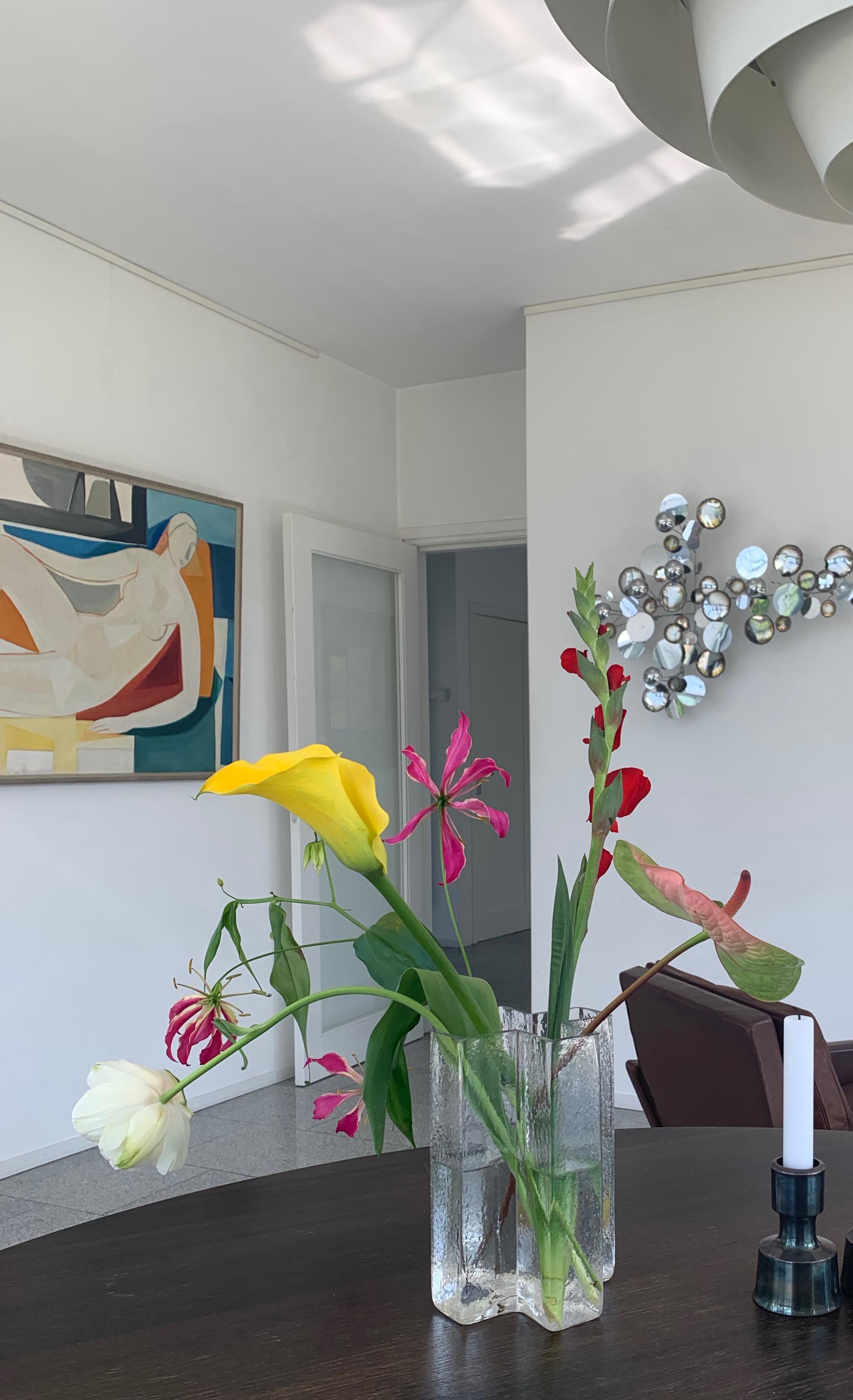 Cross Vases by Danish Architect Bodil Kjaer - Gullaskruf Sweden 6