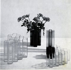 Cross Vases by Danish Architect Bodil Kjaer - Gullaskruf Sweden