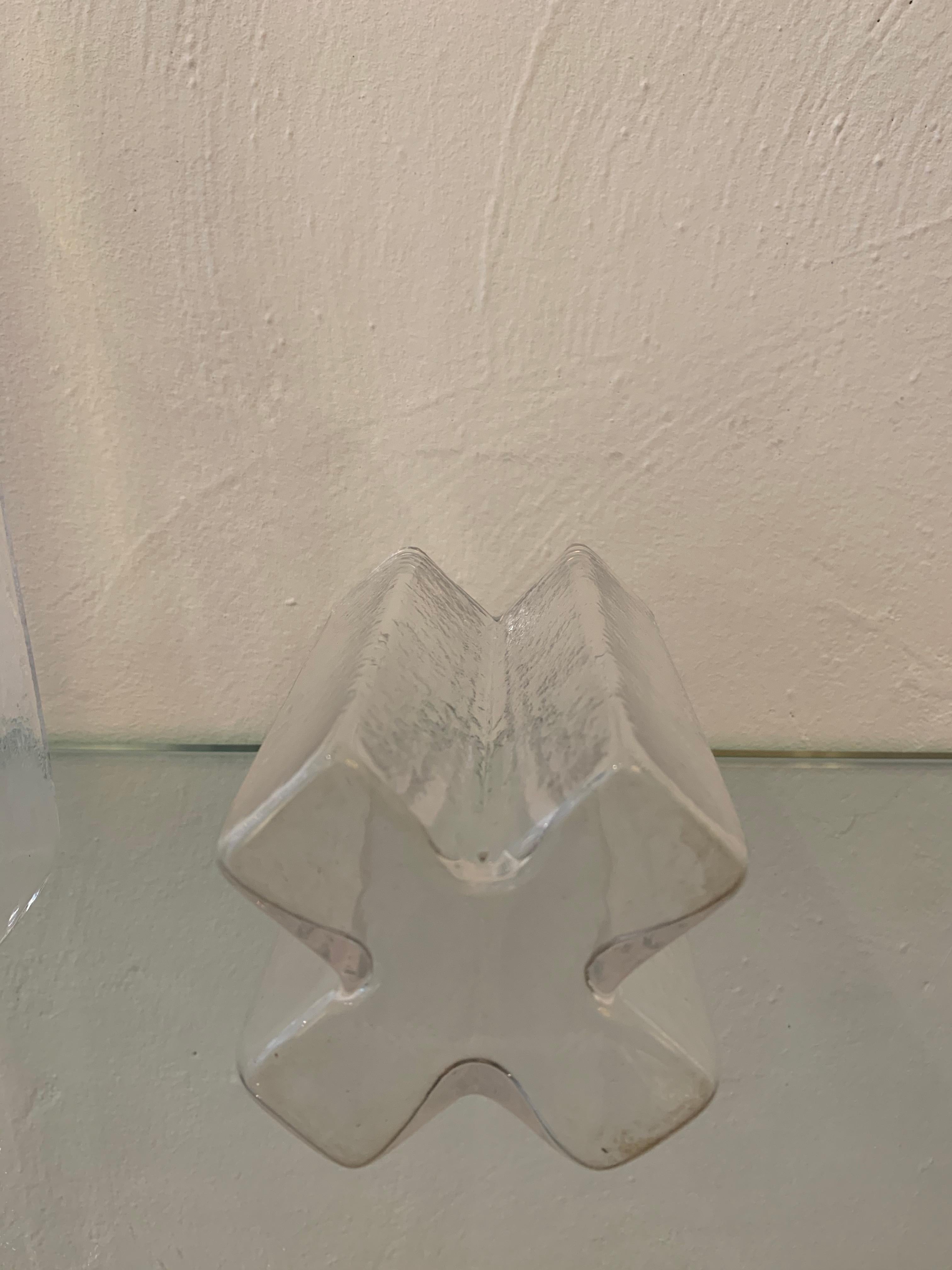 Cross Vases by Danish Architect Bodil Kjaer - Gullaskruf Sweden 2