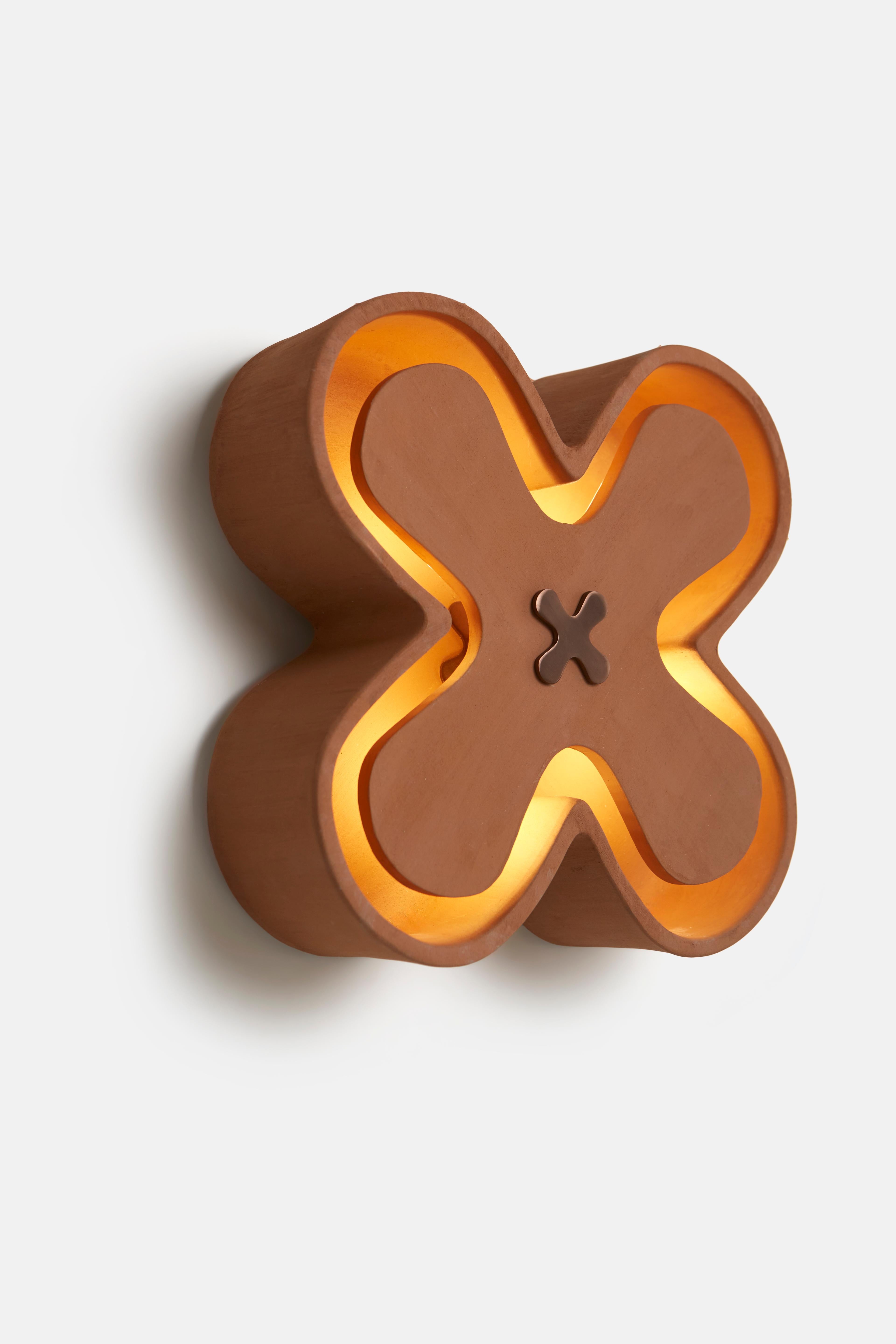 Lámpara de pared Cross by Hatsu Moderno en venta
