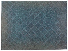 Cross Weave Tufted Rug