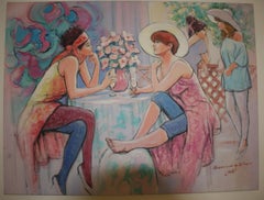 Madamoiselle de St Tropez by Crosse French Women at Lunch