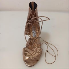 Jimmy Choo London Crossed open toe size 38 1/2