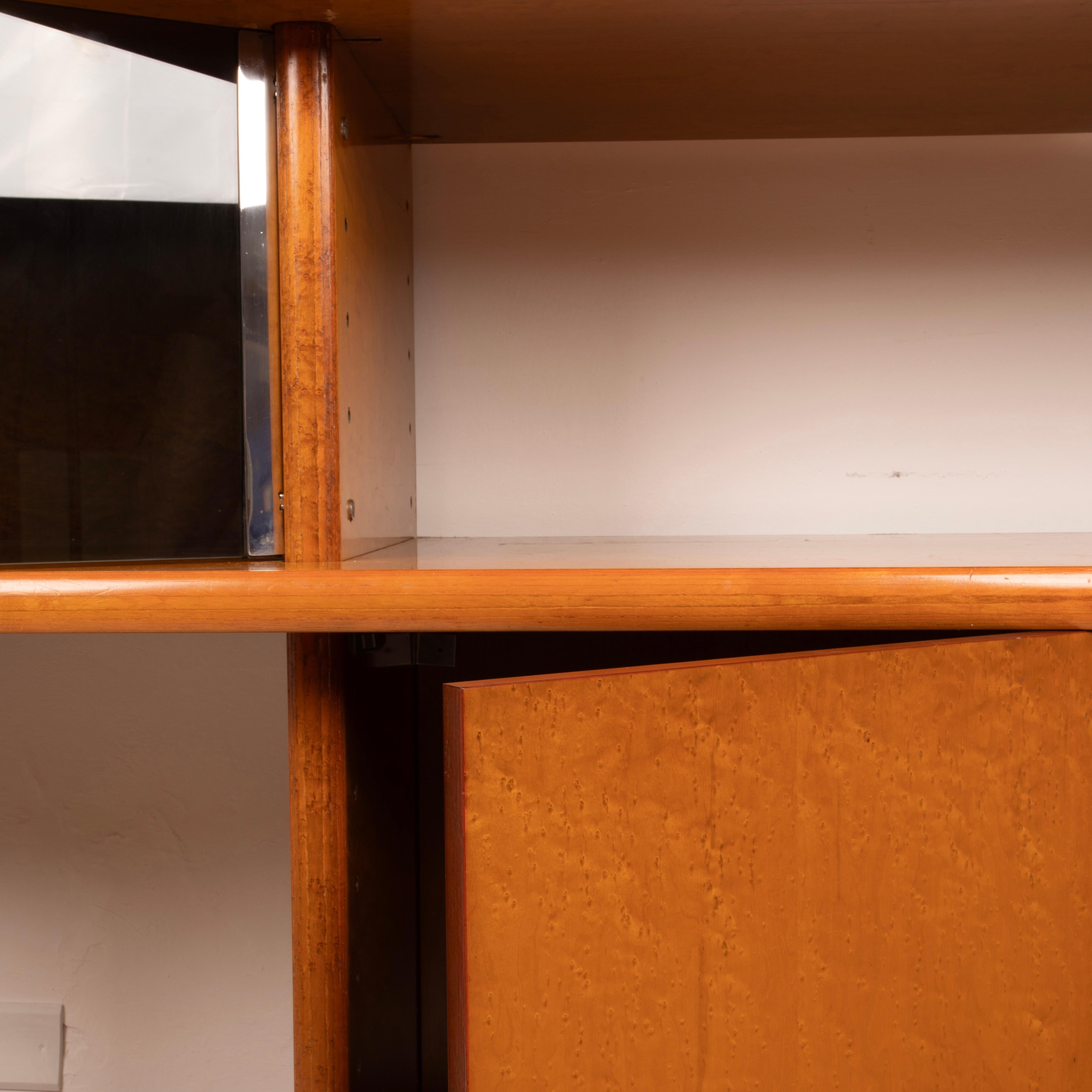 Crossing Bookcase by Giovanni Offredi for Saporiti, 1970s en vente 10