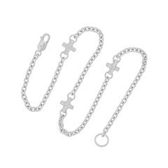 Crosslink Necklace, Sterling Silver by True Connexion