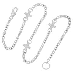 Crosslink Necklace, Sterling Silver by True Connexion