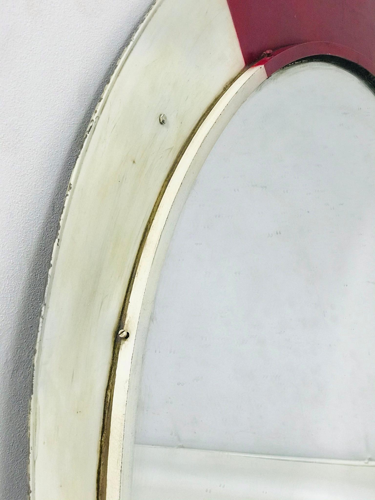 Mid-20th Century Crossroad Mirror, 