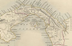 Crossroads of Empires: A John Tallis Map of the Isthmus of Panama, 1851