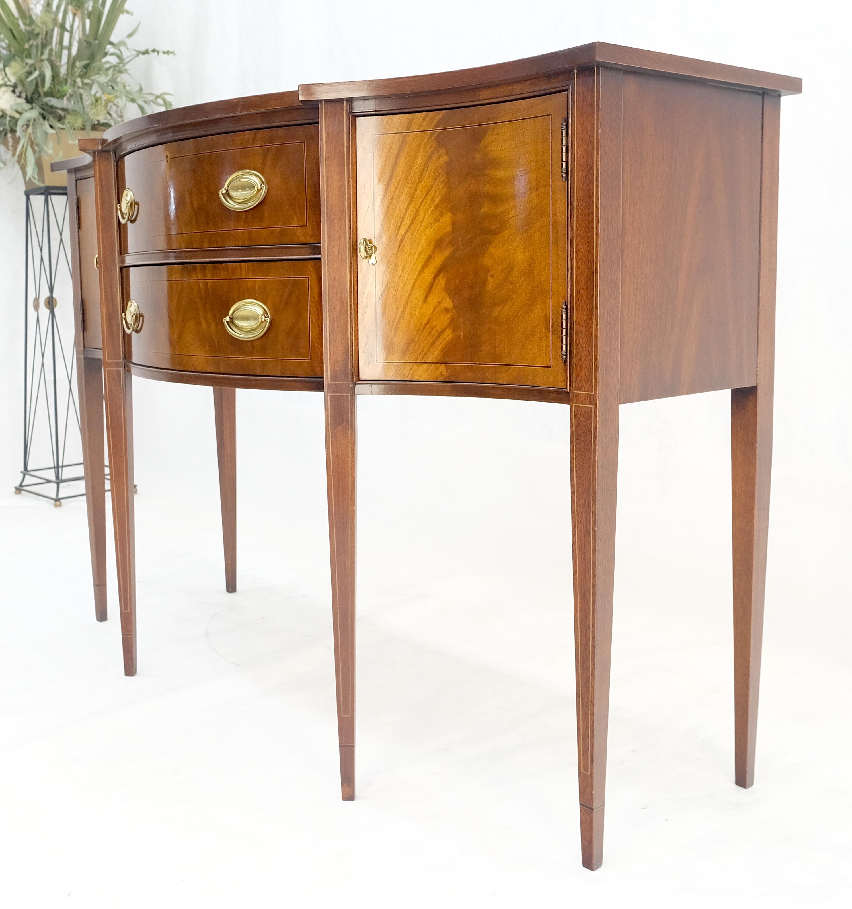 Credenza con sedia in Hickory in stile Feder in mogano Crotch MINT! in vendita 4