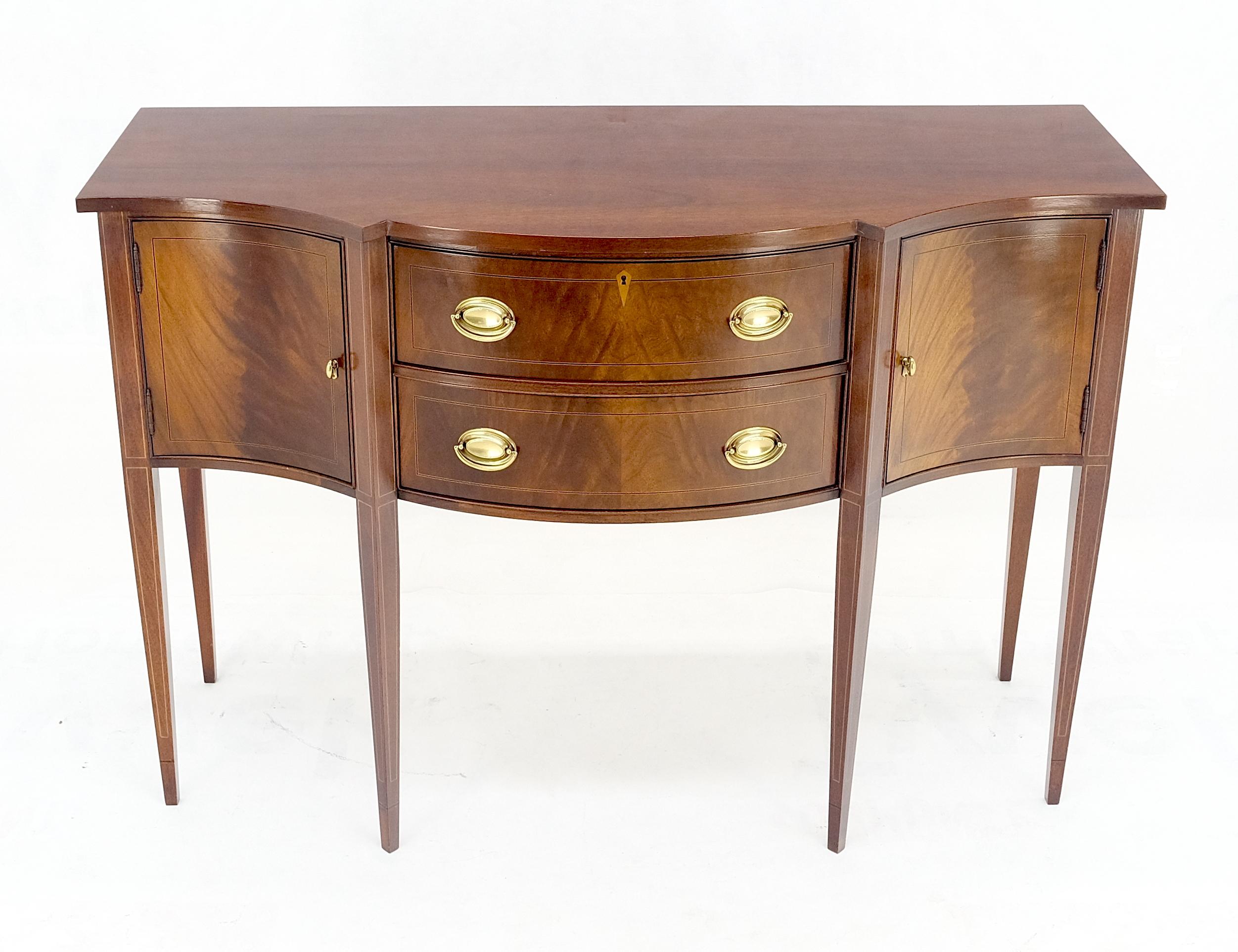 Credenza con sedia in Hickory in stile Feder in mogano Crotch MINT! in vendita 9