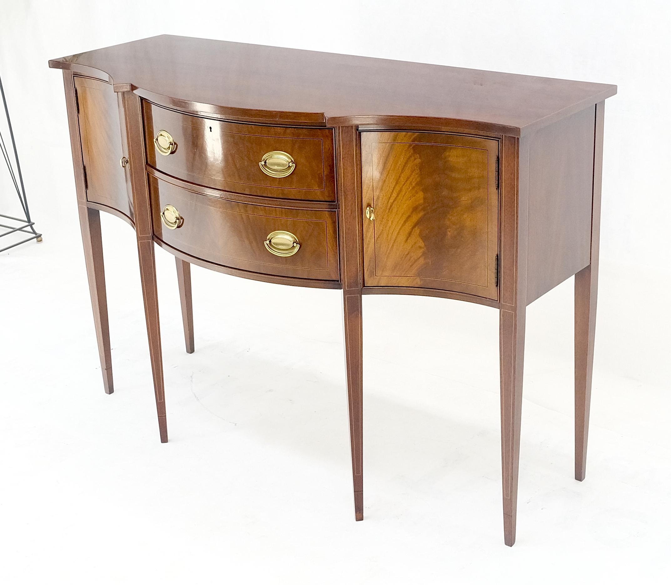 Credenza con sedia in Hickory in stile Feder in mogano Crotch MINT! in vendita 10