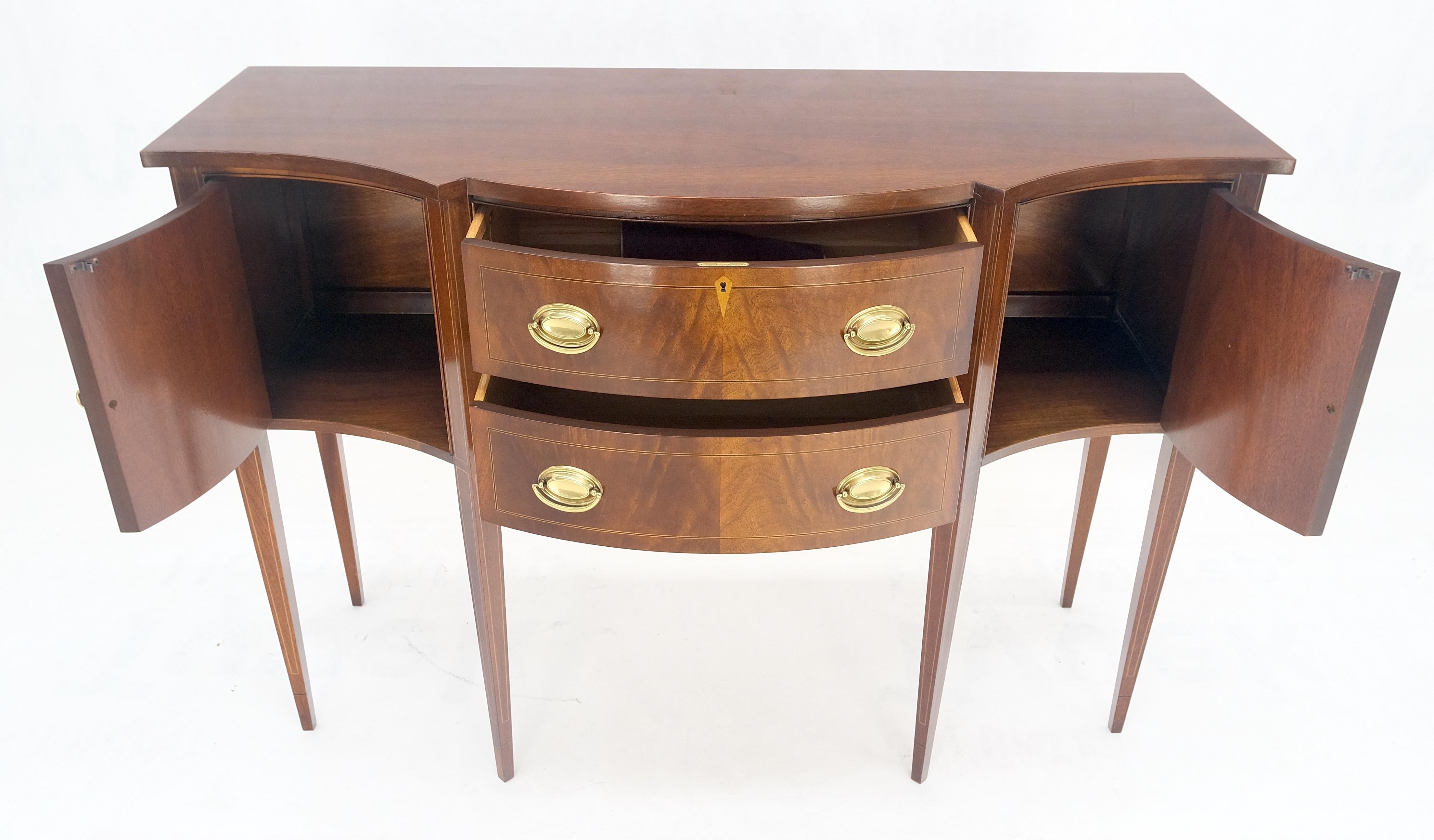 XX secolo Credenza con sedia in Hickory in stile Feder in mogano Crotch MINT! in vendita