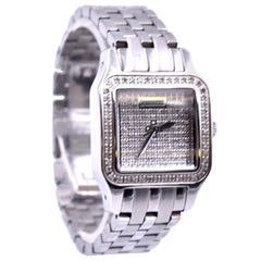 Croton Diamond Case and Dial Stainless Steel Ladies Watch, CR207775