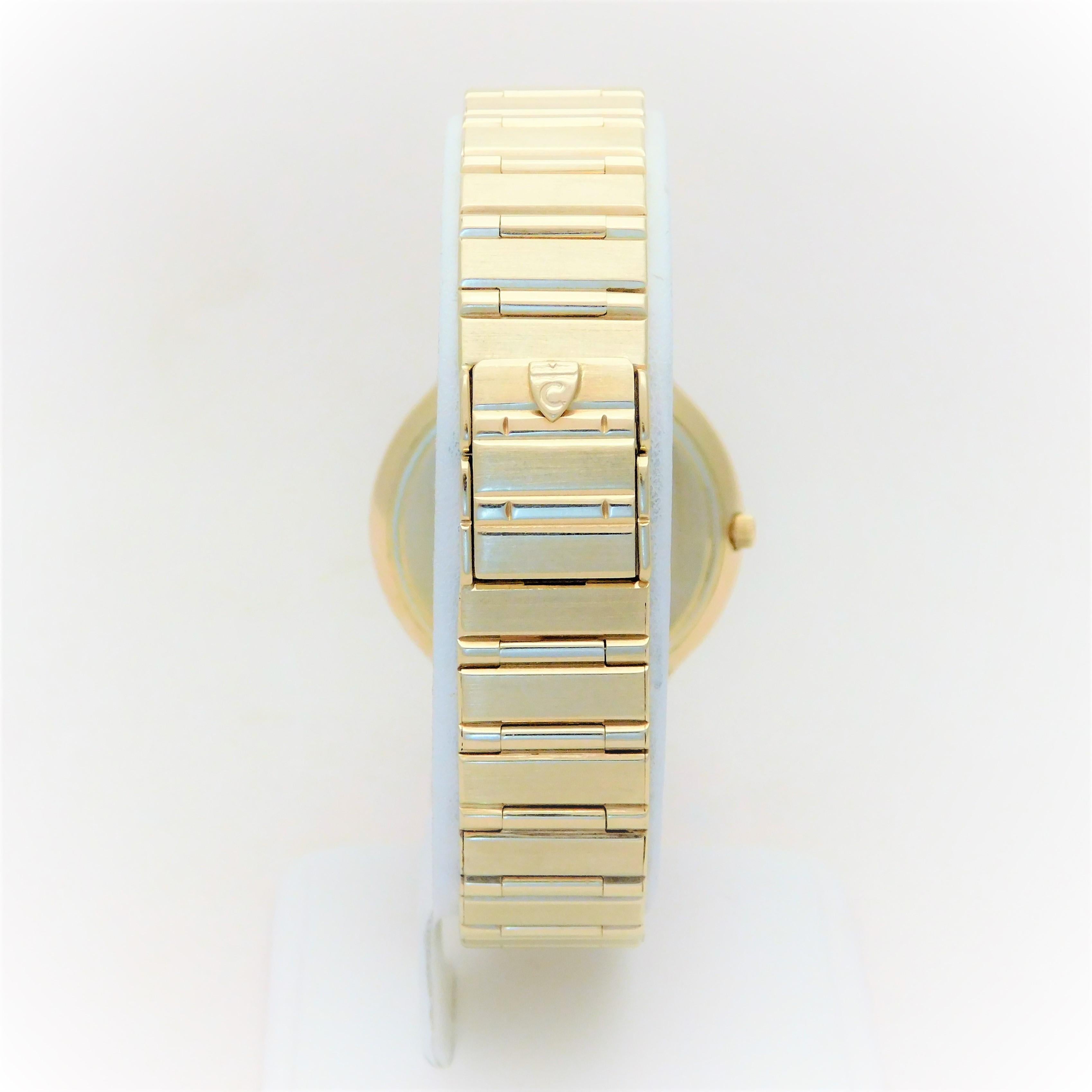 Women's or Men's Croton Yellow Gold Vintage quartz Wristwatch