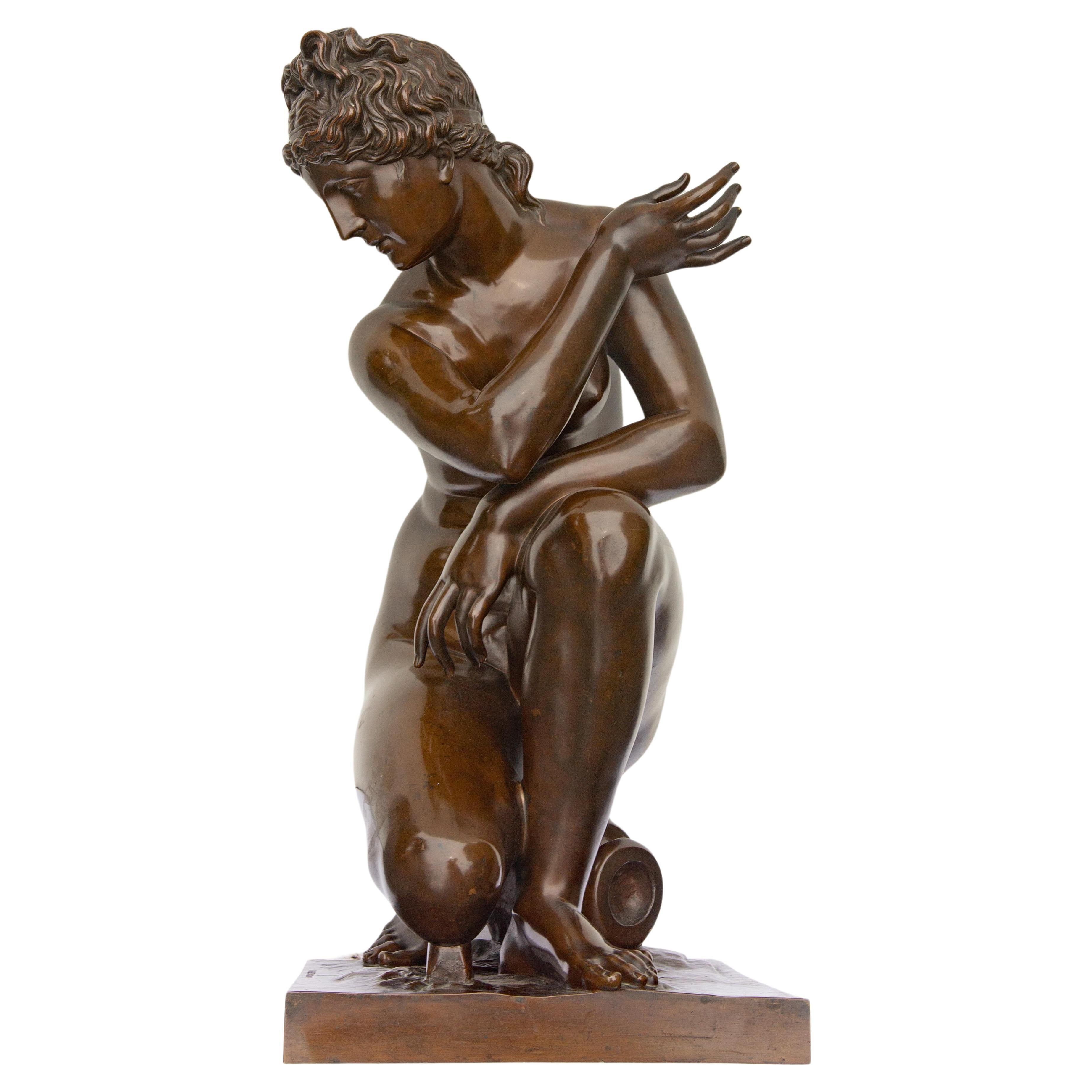 Gran escultura en bronce de la 