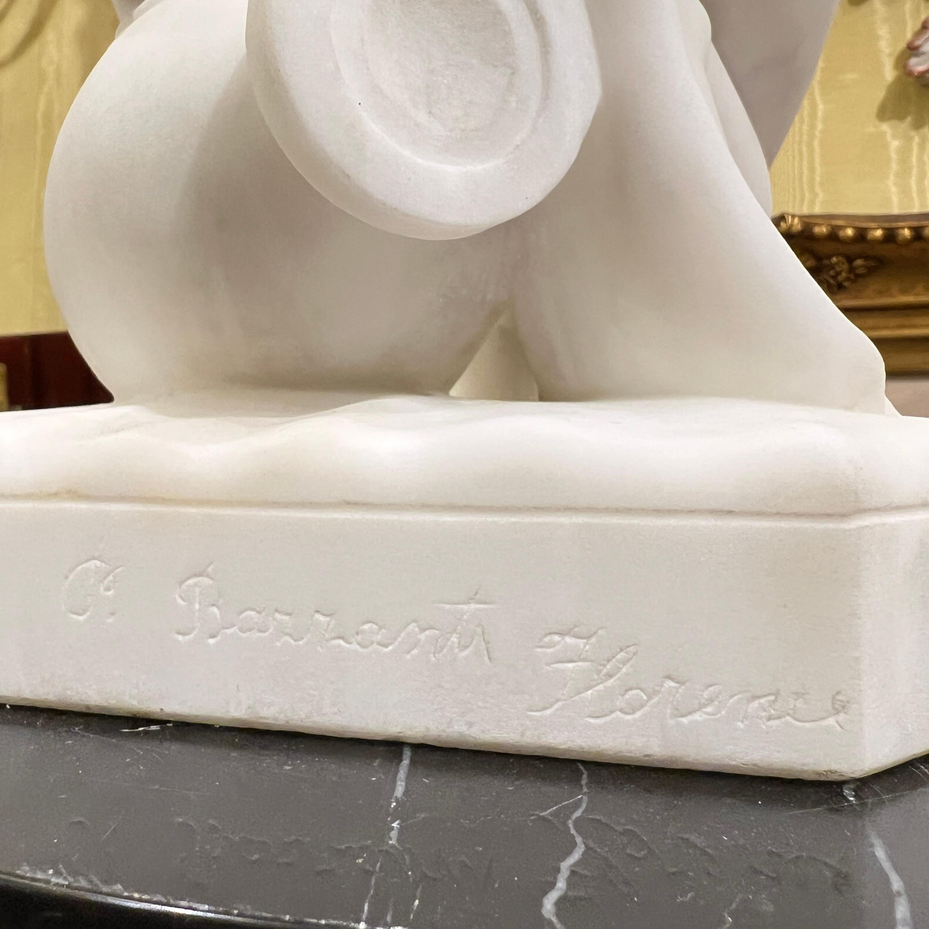 Néoclassique Sculpture italienne de Vénus en marbre blanc de Pietro Bazzanti en vente