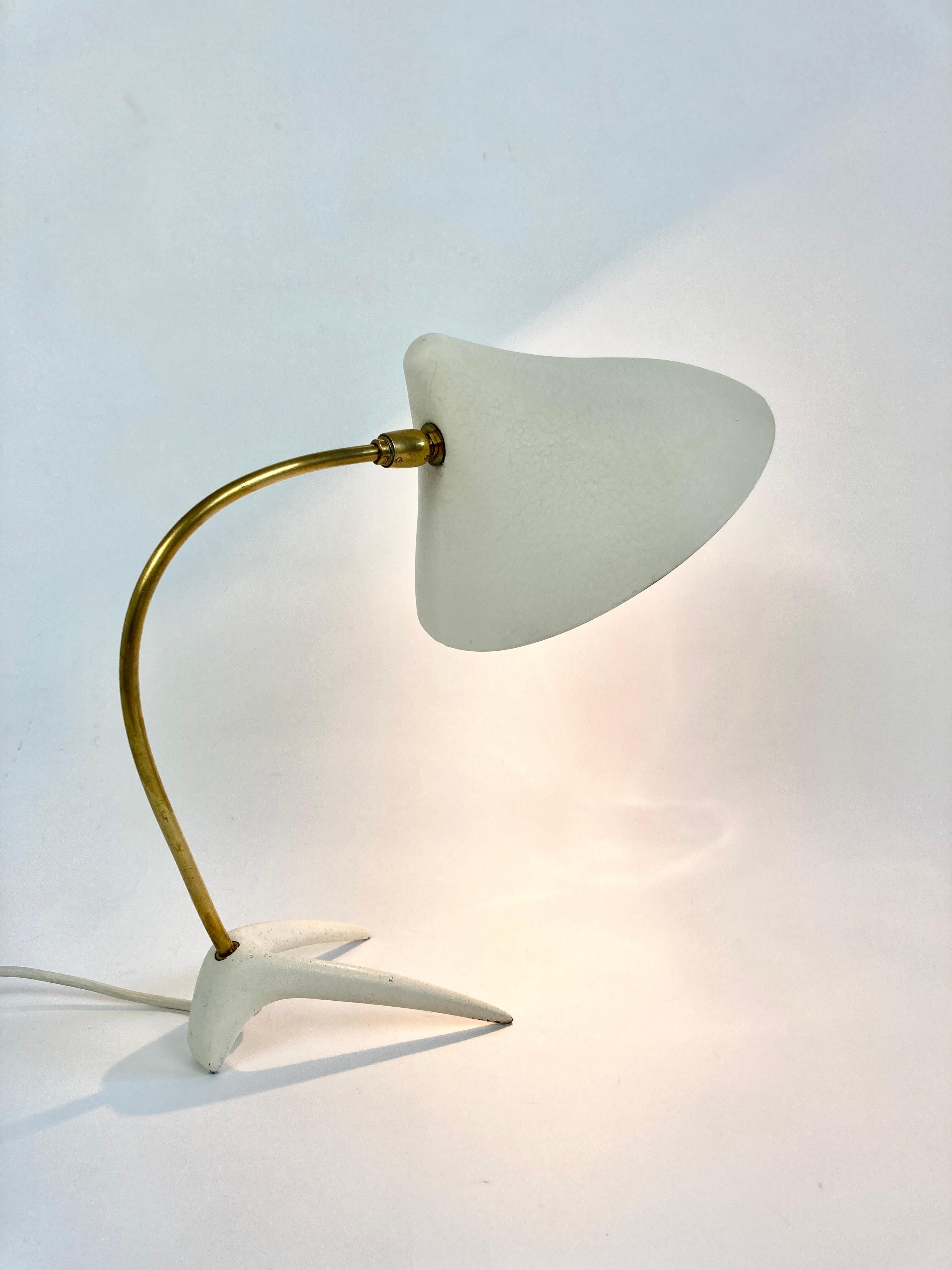 Crowfoot Desk Lamp by Gebrüder Cosack, Germany, 1950s 5