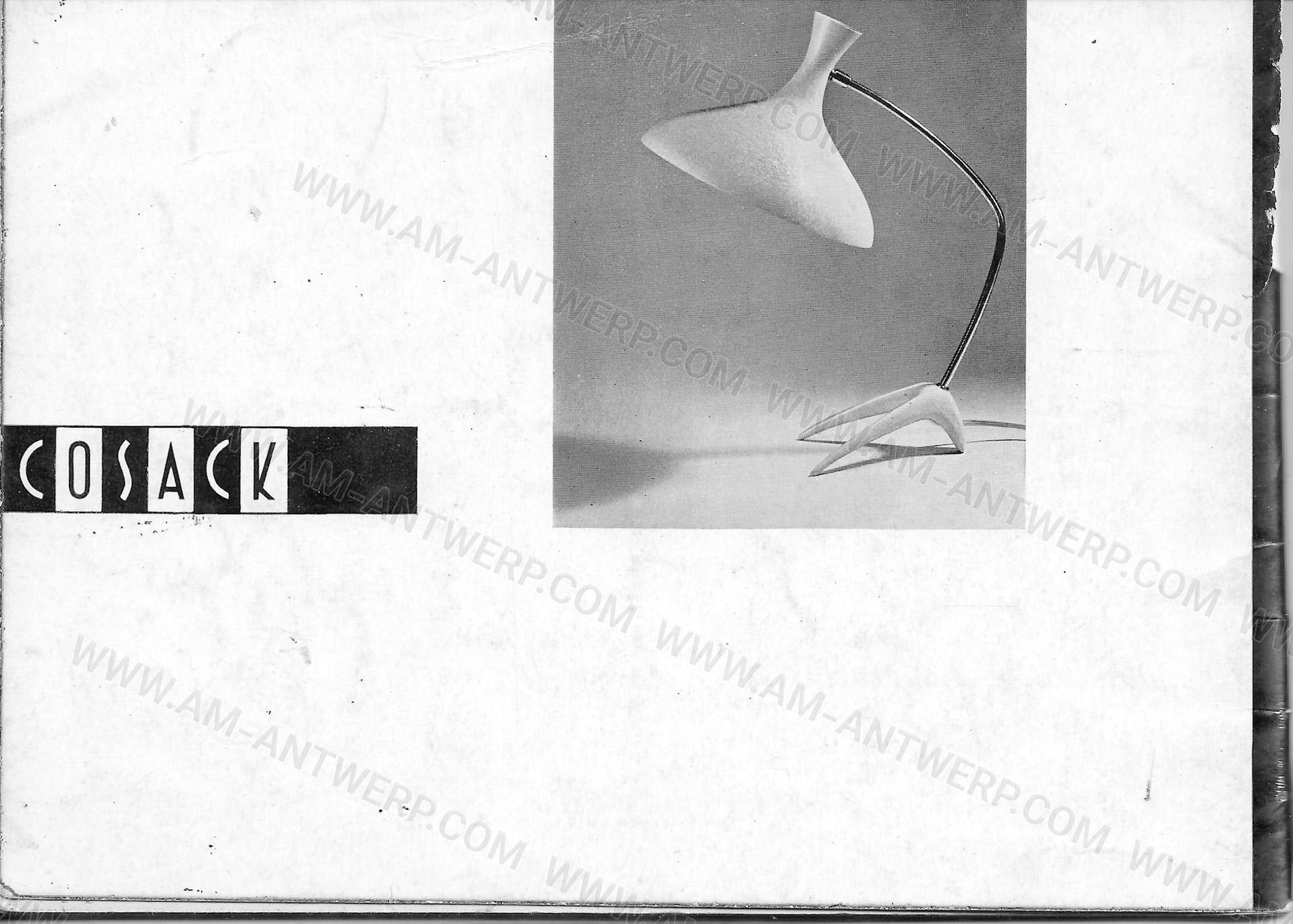 Schreibtischlampe „Crowfoot“ von Karl-Heinz Kinsky, Cosack Leuchten im Angebot 2