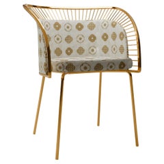 Crown Chair with Metal Trimmings